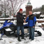 Canadian Avalanche Association snowmobile