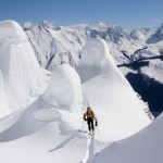 Stan-wagon-Bugaboo Traverse Icefall Lodge Forbes in center rear. Stan Wagon image