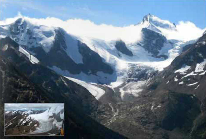 A view of Mt. Robson from the area around Mount Pierre Elliot Trudeau and Mount Arthur Meighen west of Valemount