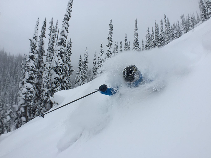 Revy powder faceshot