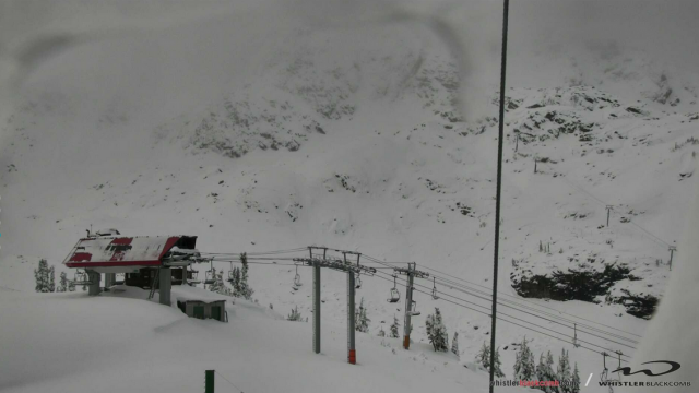 Whistler/Blackcome snow on October 17