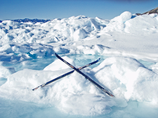 Jon Turk tele skis