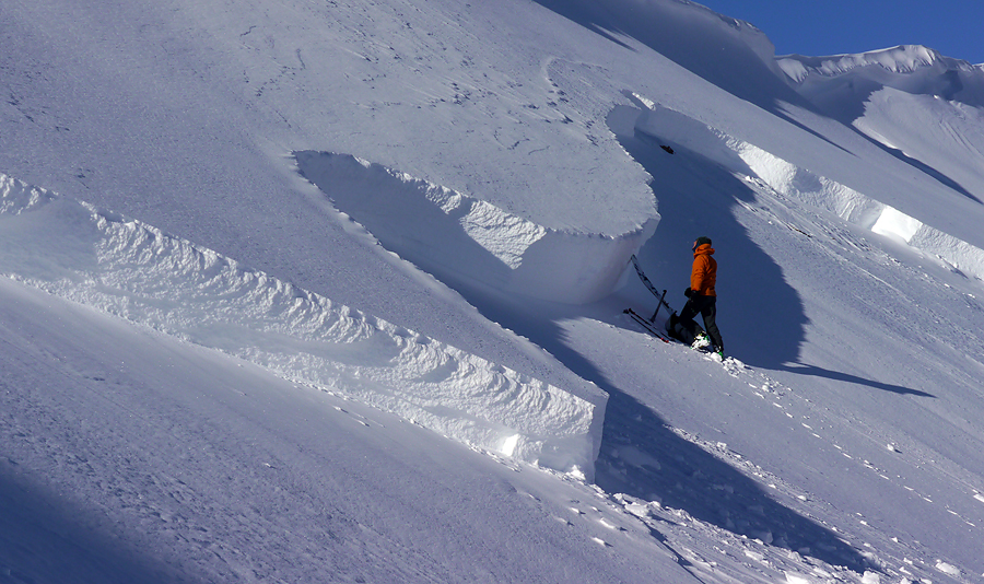 large slab avalanche