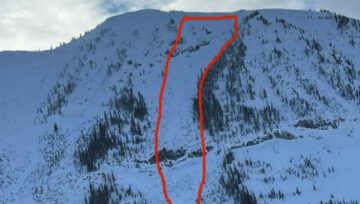 Skier Avalanche Near Kicking Horse Resort