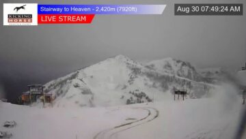August Powder in the Rockies!