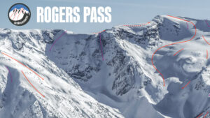 Rogers pass map